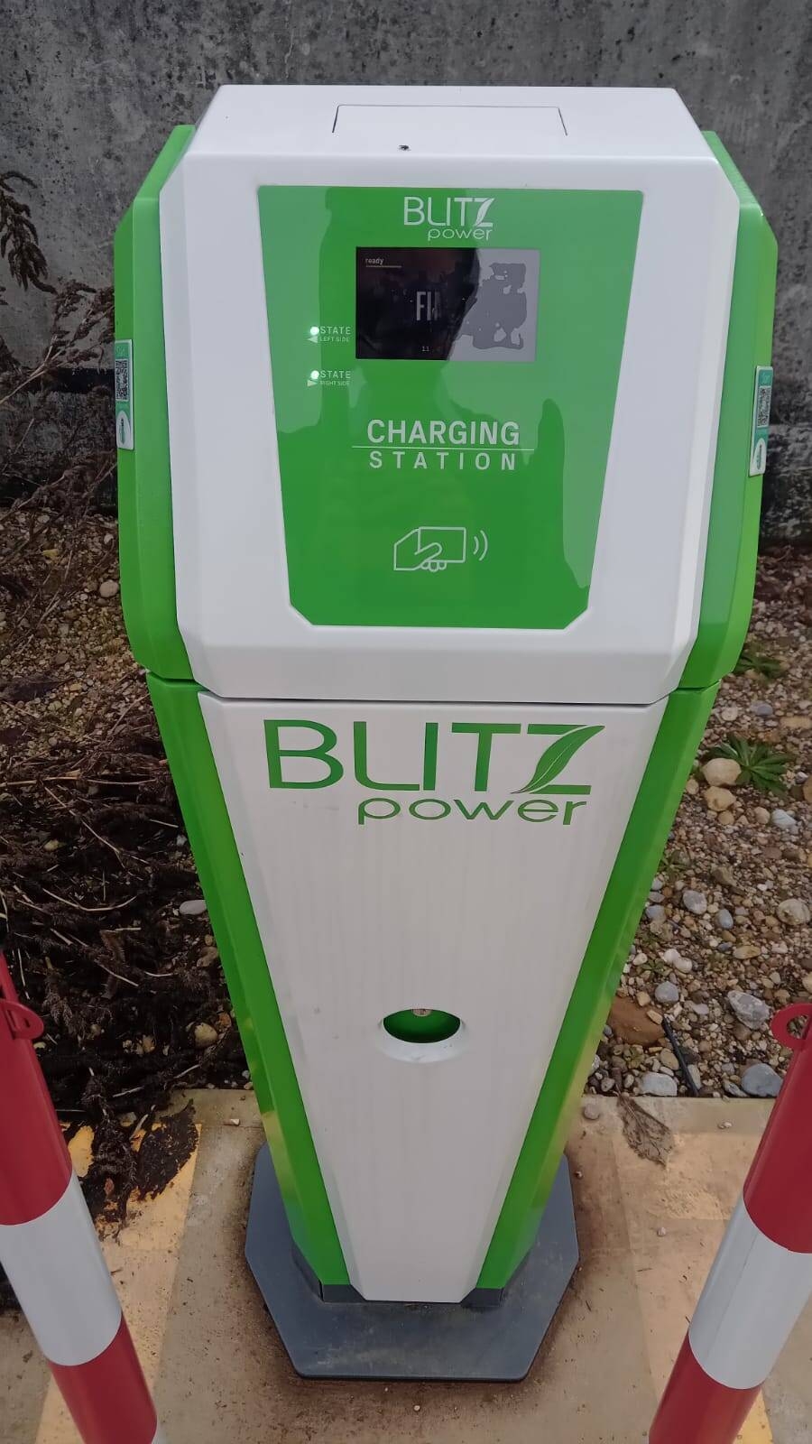 Immagine: Colonnina ricarica_Tavagnacco