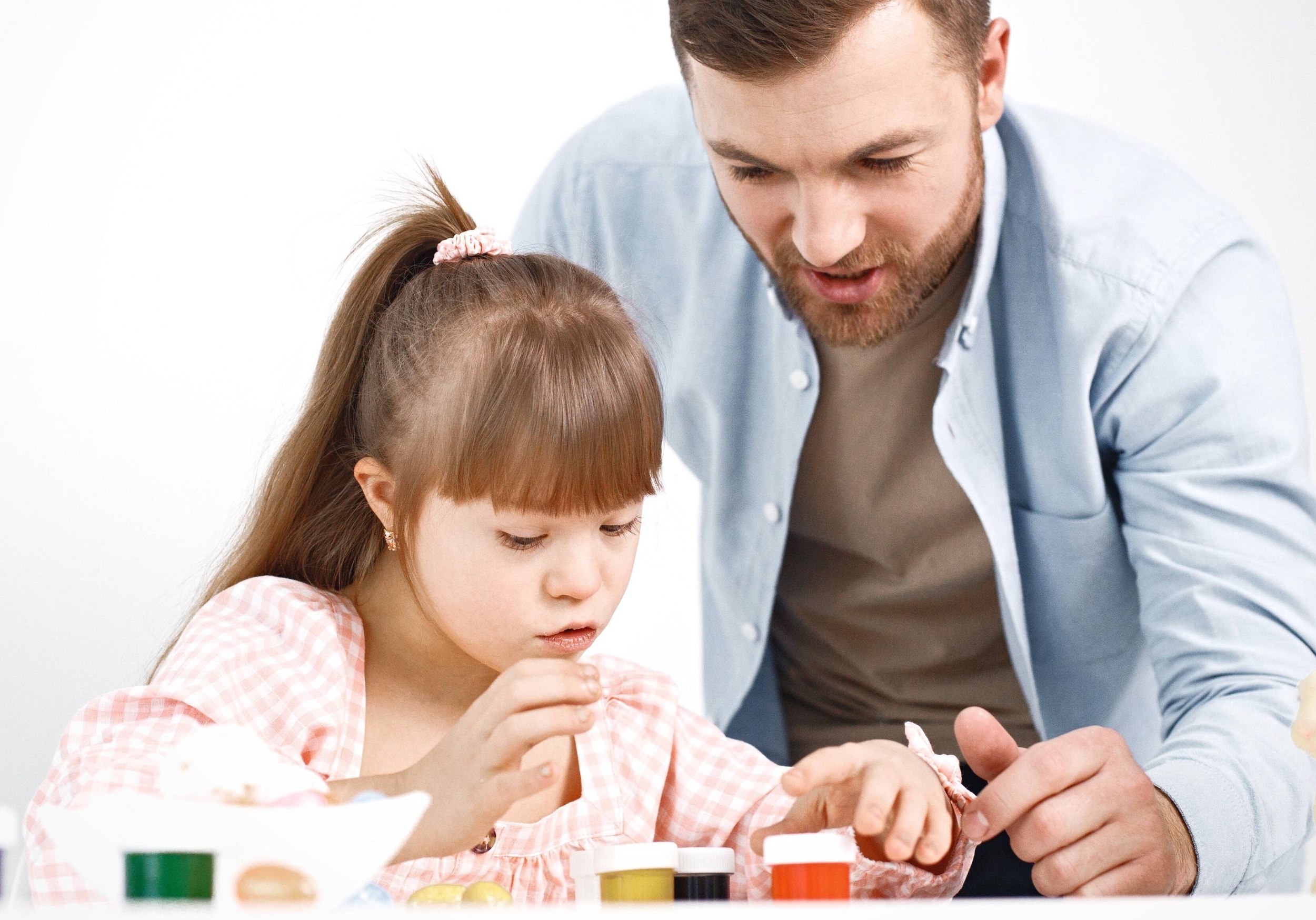 Figlia con papà
