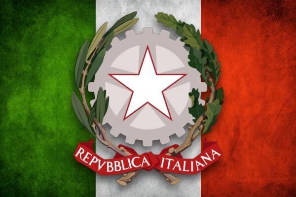 Immagine con la bandiera