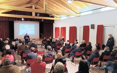 Immagine della serata di presentazione