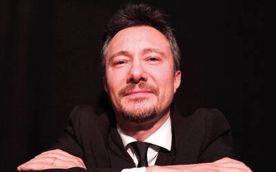 Immagine con il musicista Mussutto