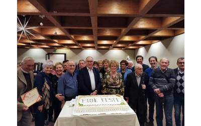 Comitato anziani al pranzo di Natale 2022