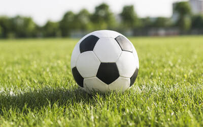 Immagine con il pallone da calcio
