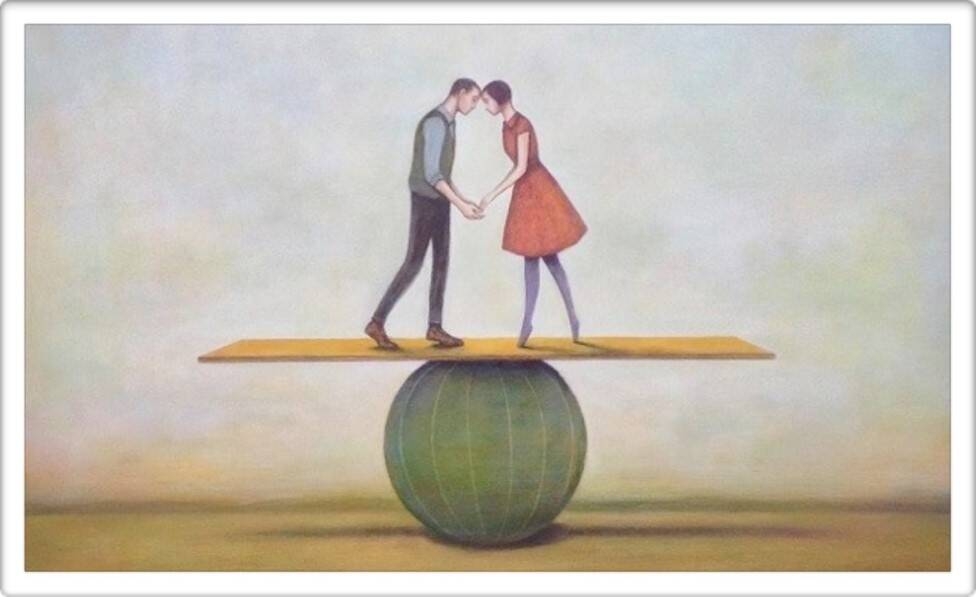 Coppia in equilibrio
